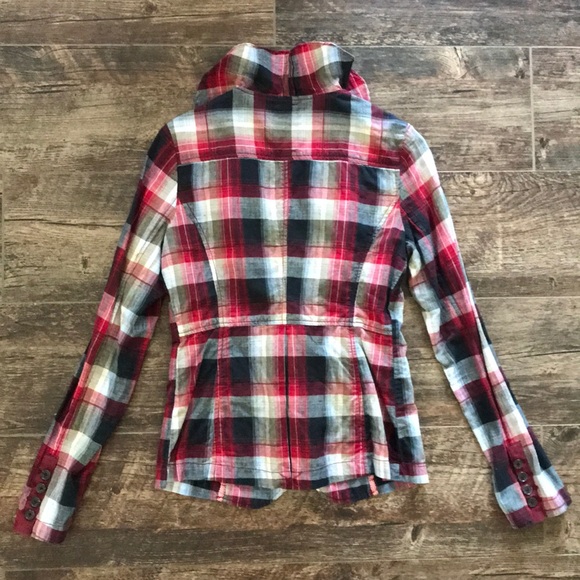 Free People Flannel Jacket/Cardigan - Picture 5 of 8